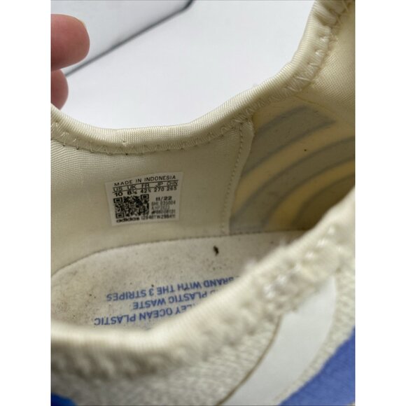 Adidas NMD R1 Womens 10 Running Shoes White Blue HP2823 - Picture 3 of 5